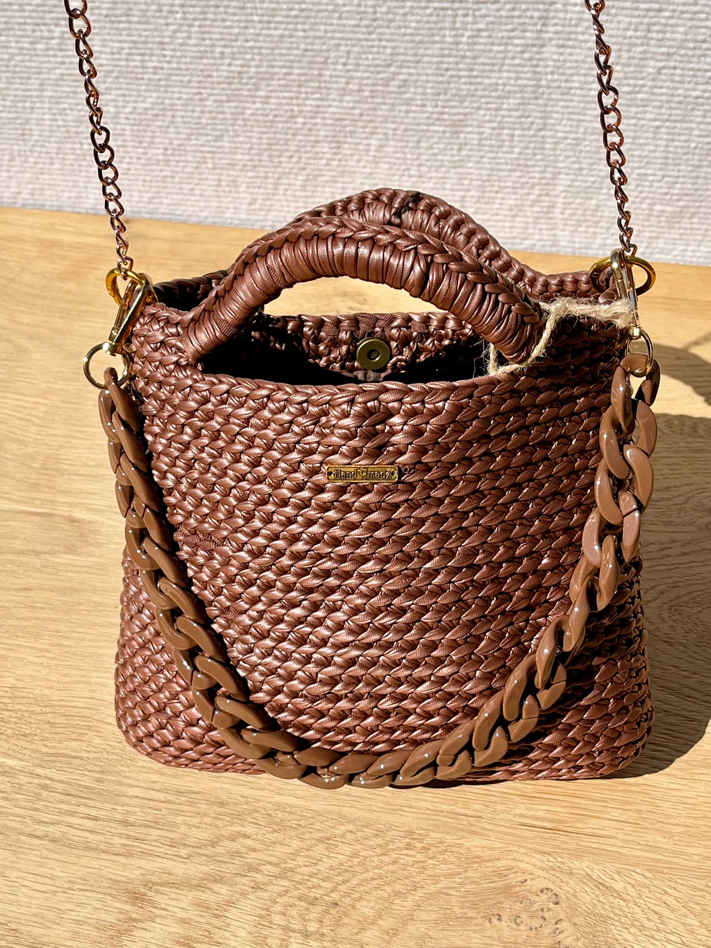 Bolso · Artesanal Capuchino Leather
