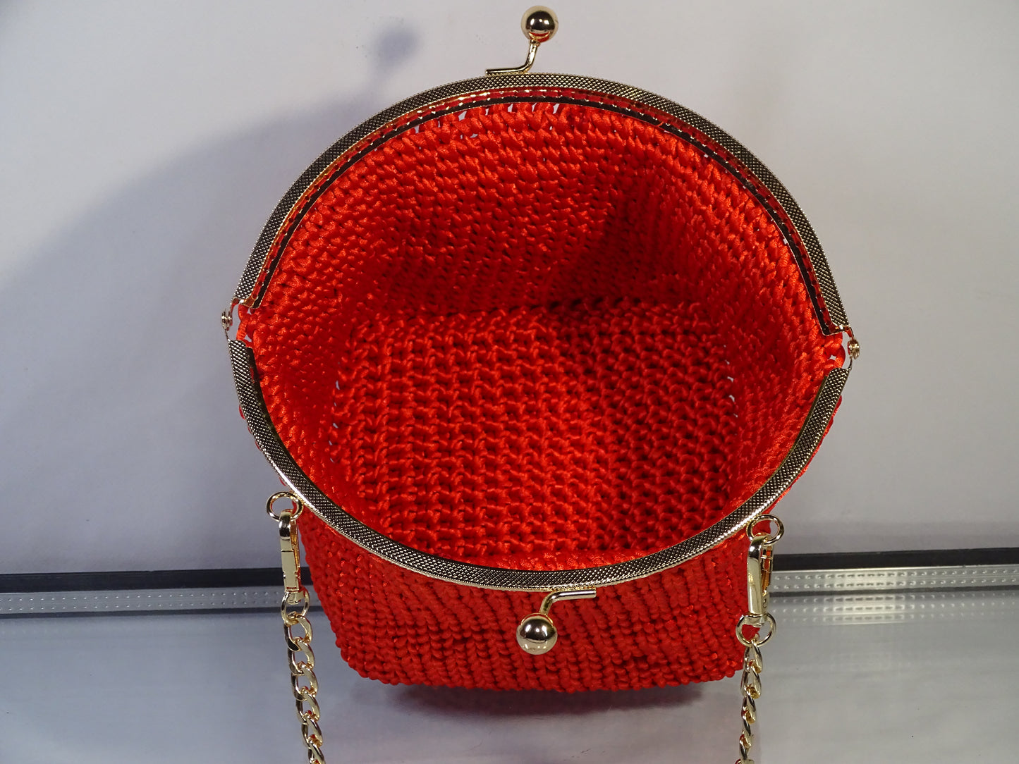 Bolso · Artesanal Flamenca Rouge