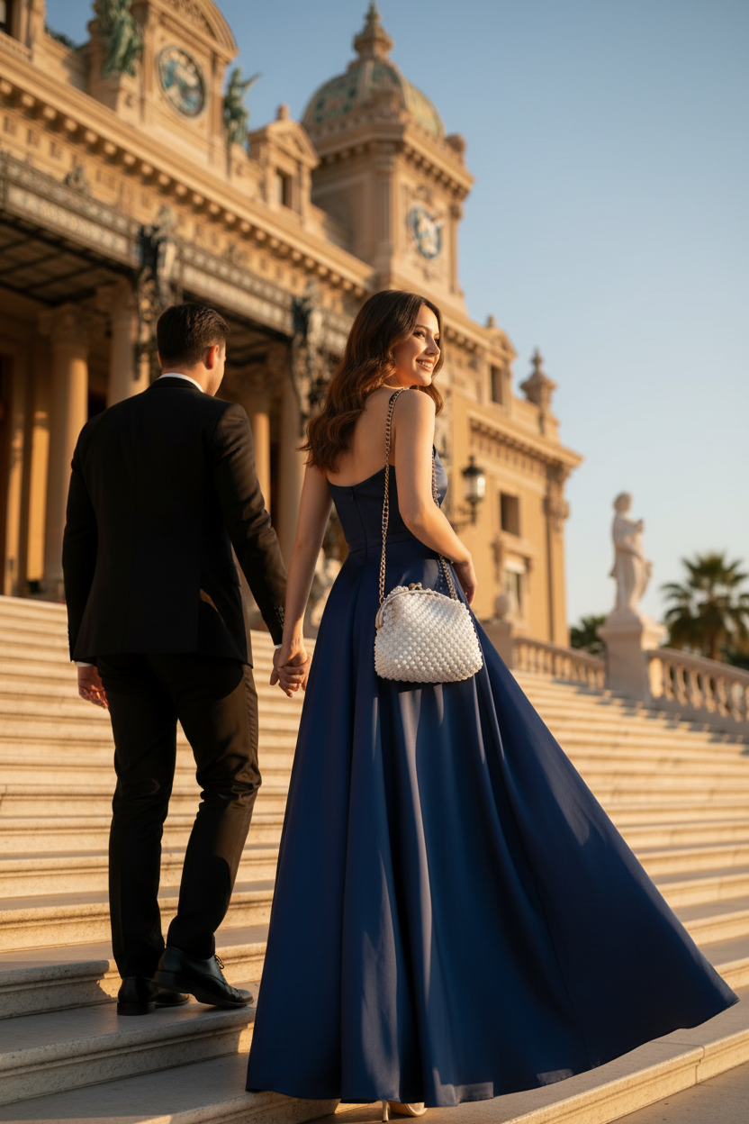 Bolso White Blackberry Superbright - Casino de Mónaco