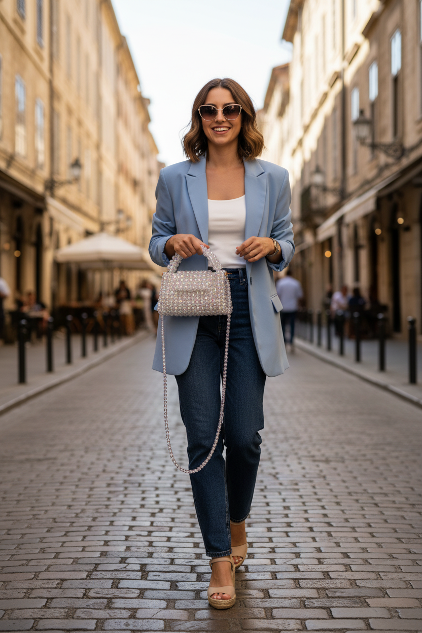 Bolso White Diamond Bright - Lifestyle 2